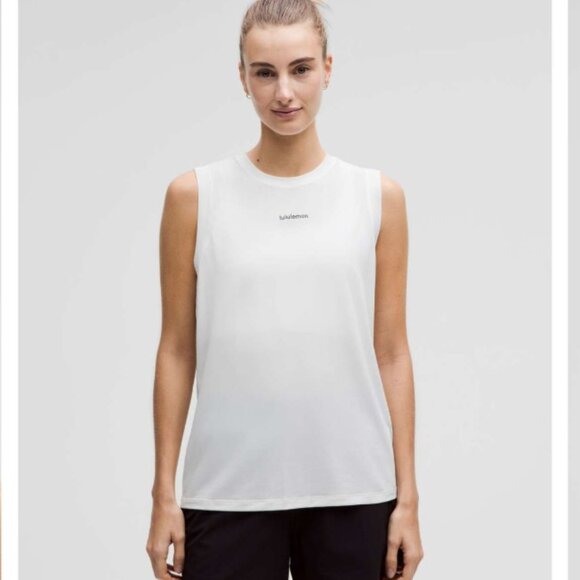 Lululemon Jersey Training Muscle Tank Top Long *Wordmark Primer NWOT - Picture 1 of 1